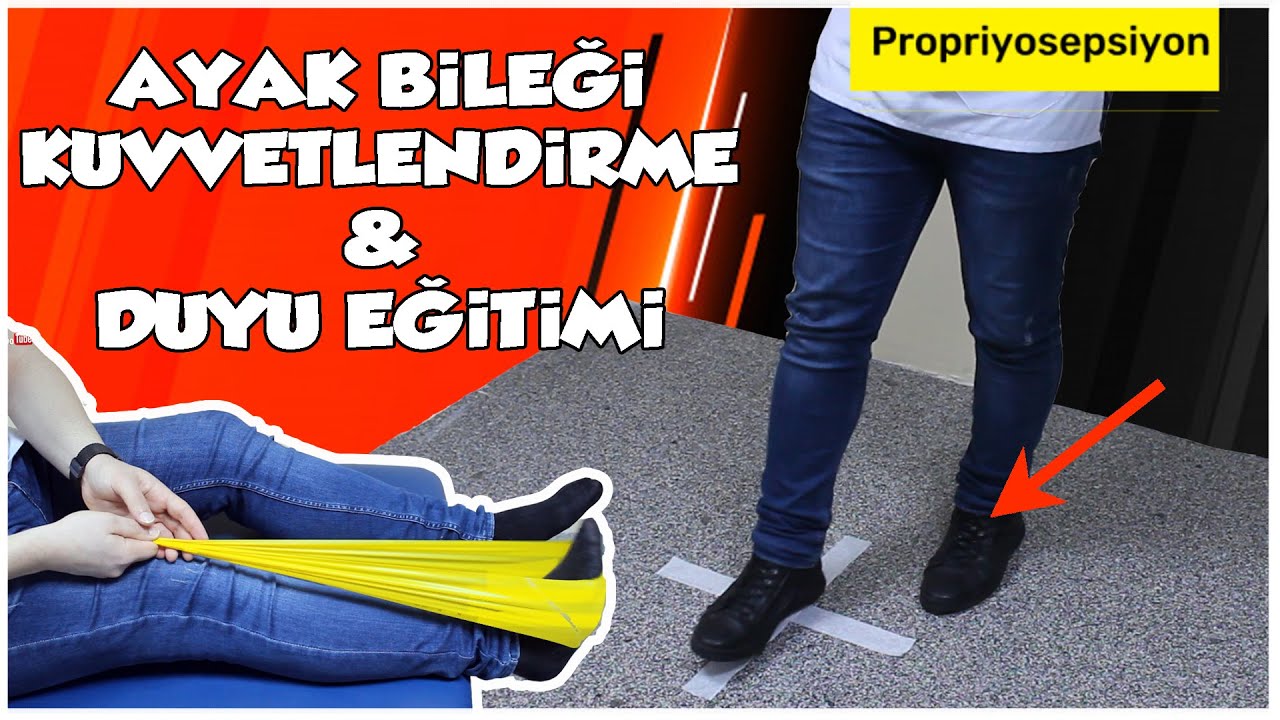 Ayak Bileği Burkulması Tedavisi: Evde Kuvvetlendirme ve Denge Egzersizleri