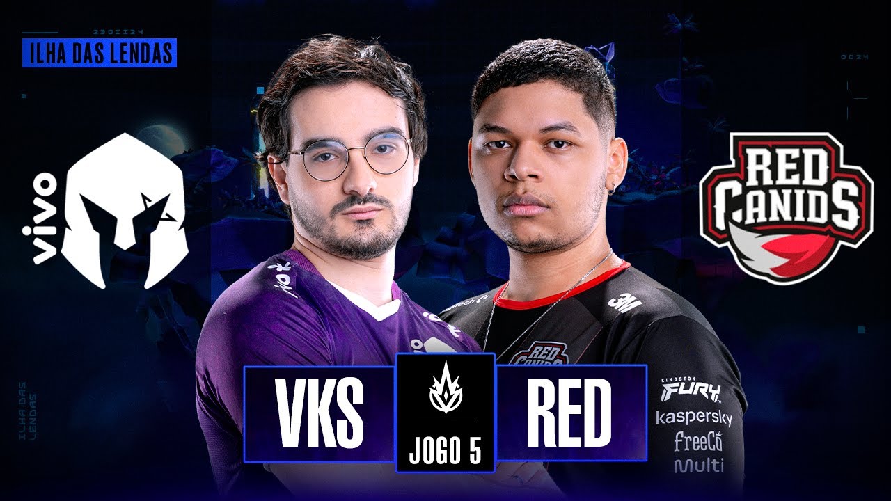 VIVO KEYD x RED CANIDS | 1ª Rodada - CBLOL 2024: 2ª Etapa | Ilha das Lendas