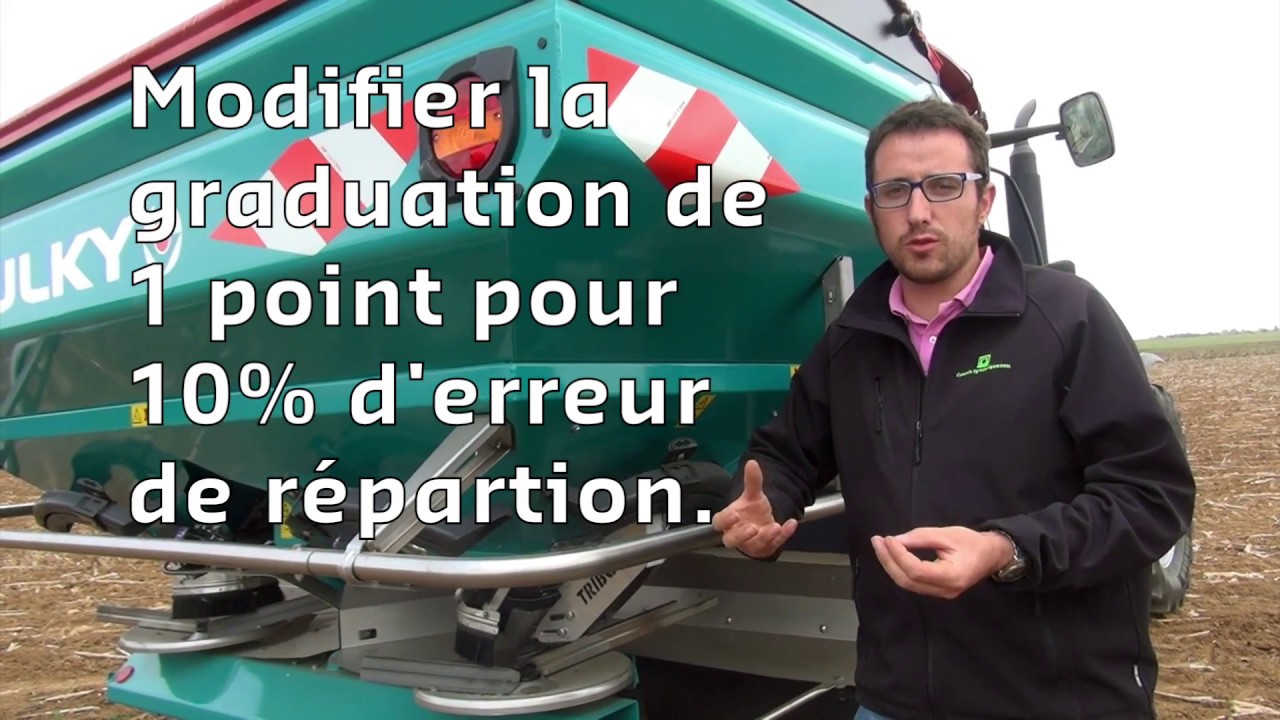 Comment régler un épandeur d'engrais Sulky ?
