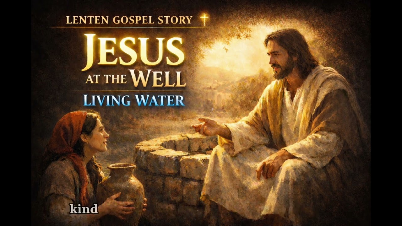 Sunday Gospel|Jesus and the Samaritan Woman at the Well | Living Water | John 4:5-42@Veronica-al-12 
