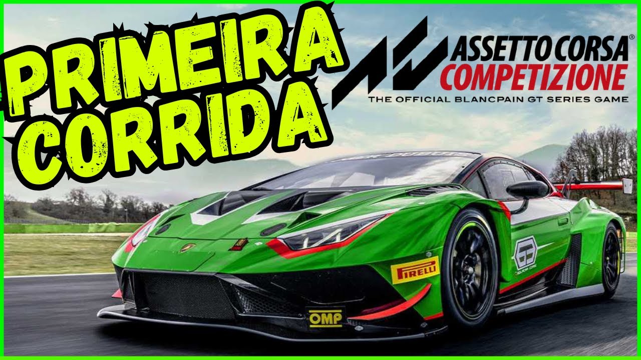 PRIMEIRA CORRIDA no Assetto Corsa Competizione