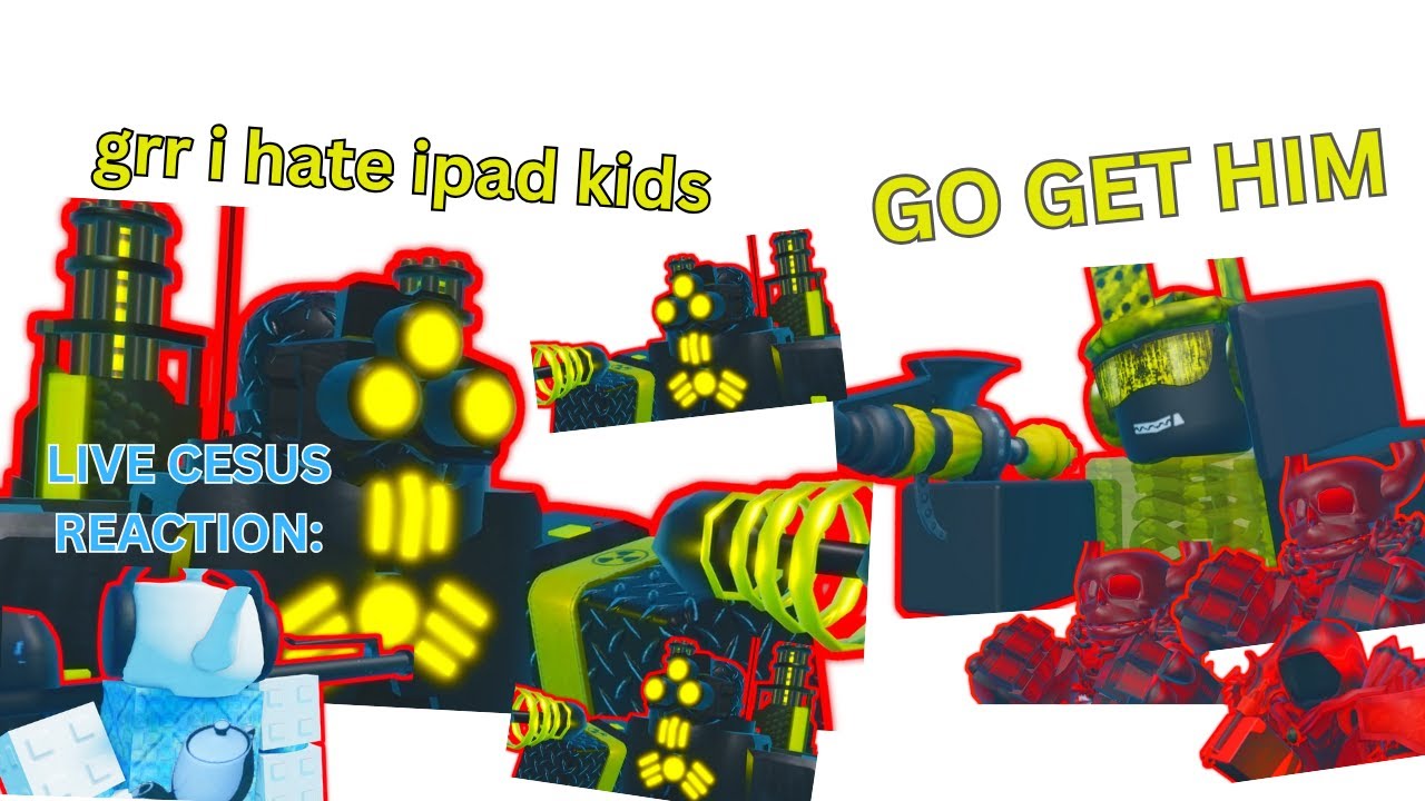 6X X-treme VS Army of Ipad kids [including the true ipad kid] + Bonus Cesus Reaction: - TBB Roblox