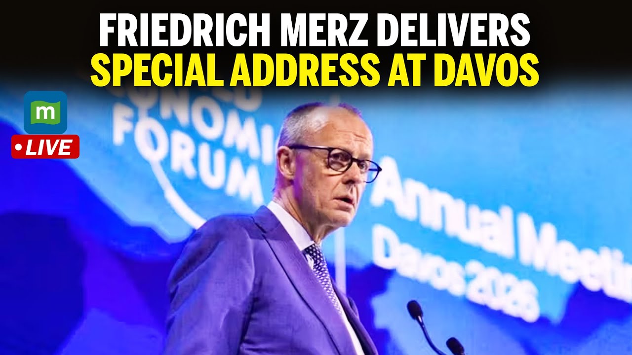 DAVOS 2026 LIVE: Friedrich Merz Delivers Special Address at Davos | WEF | N18G