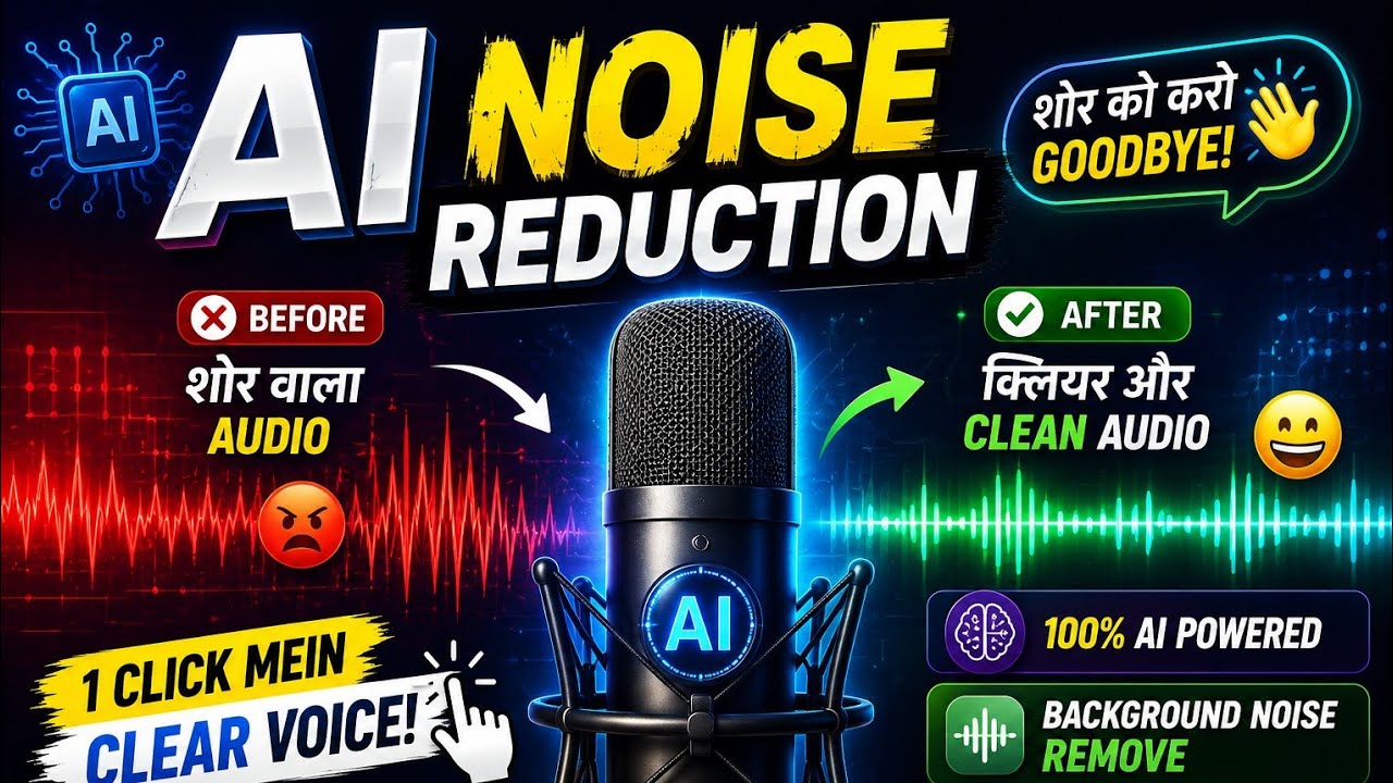 AI Noise Reduction Setting Kya Hai❓📱 Background Noise Kaise Remove Kare | Call Clear Trick 2026