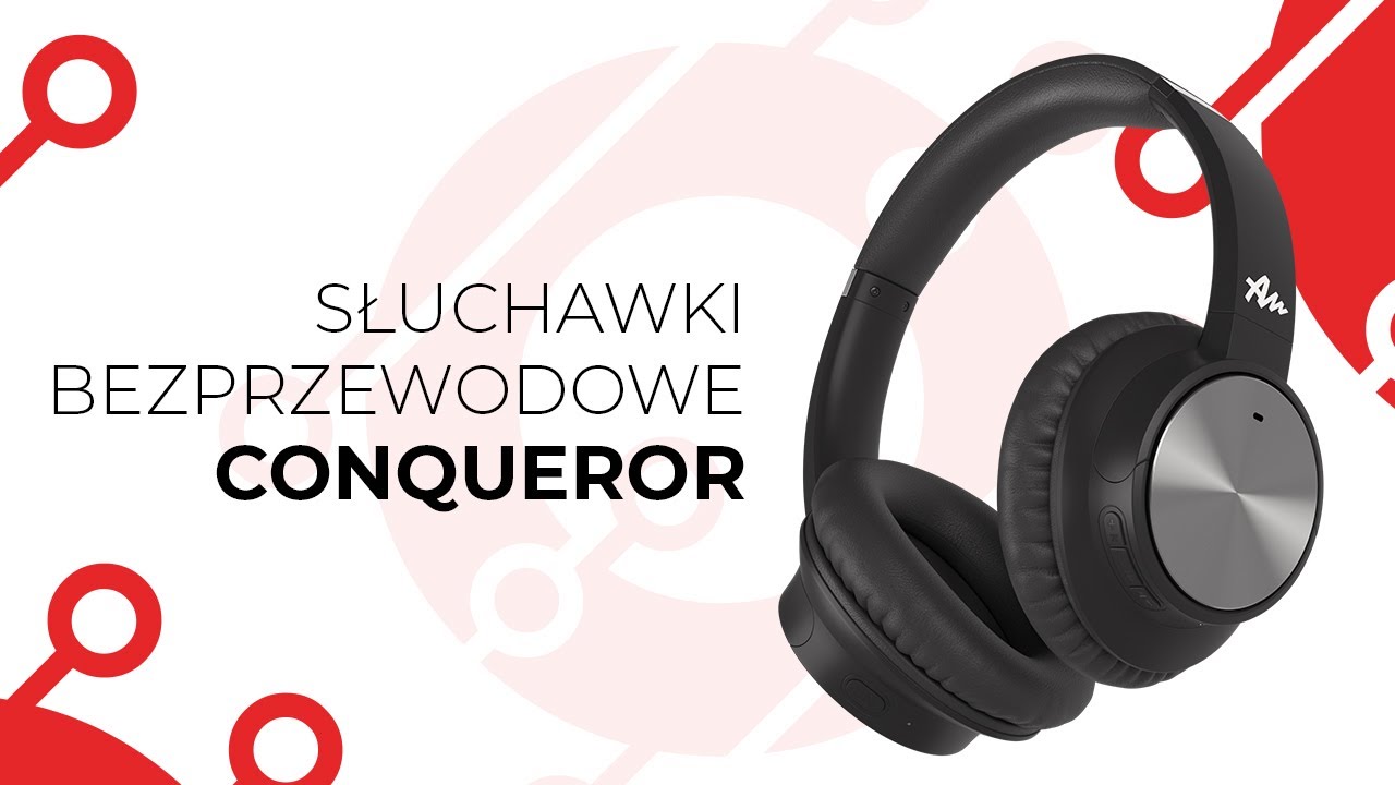 Bezprzewodowe słuchawki - Audictus Conqueror