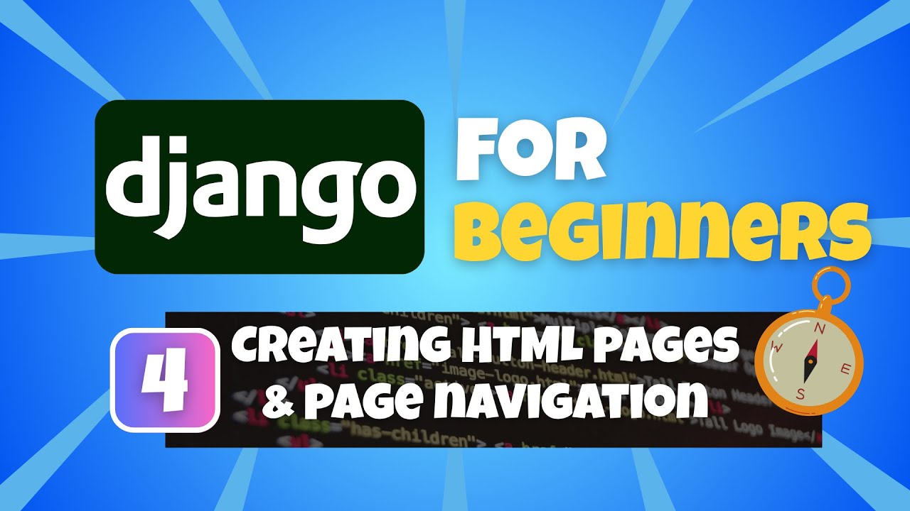 Python Django Tutorial for Beginners #4: Creating Pages and Page Navigation