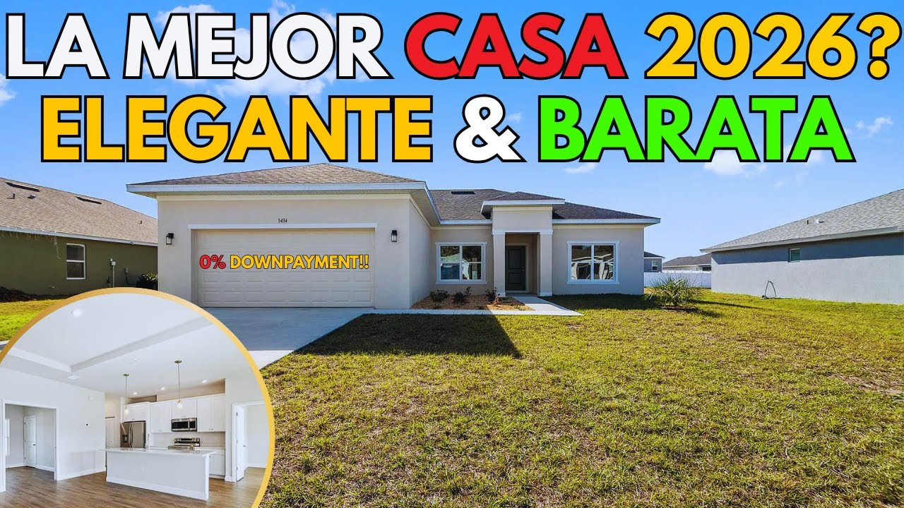 LA MEJOR CASA DEL 2026? LUJOSA,ESPACIOSA & BARATA