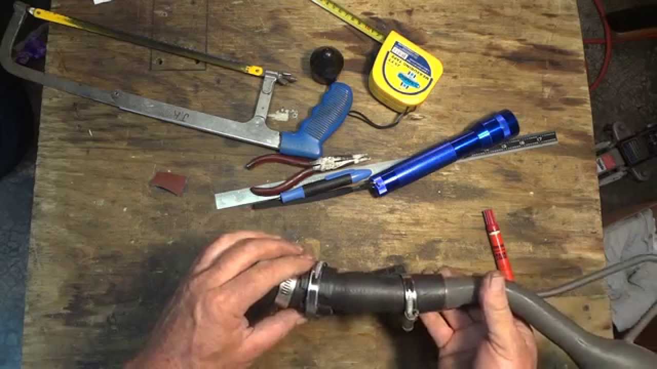 Jeep Wrangler 05-06 TJ Fuel Filler Hose Repair