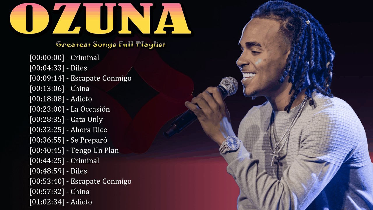 Ozuna – Urban hits packed with rhythm and global crossover appeal 🌍🎤
