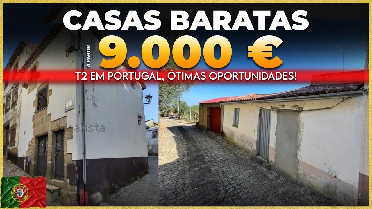 CASAS BARATAS EM PORTUGAL