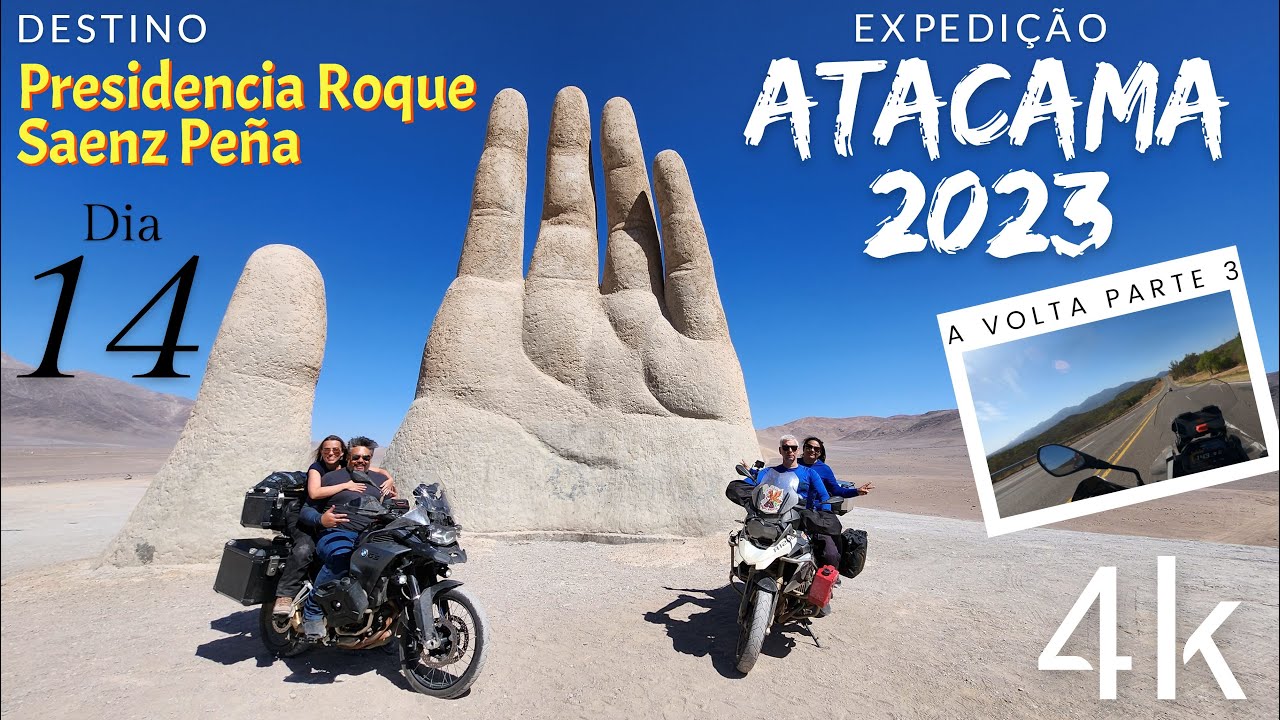 Expedição ATACAMA 2023 | Dia 14 - A volta para SP Parte 3 | de BMW GSA F850