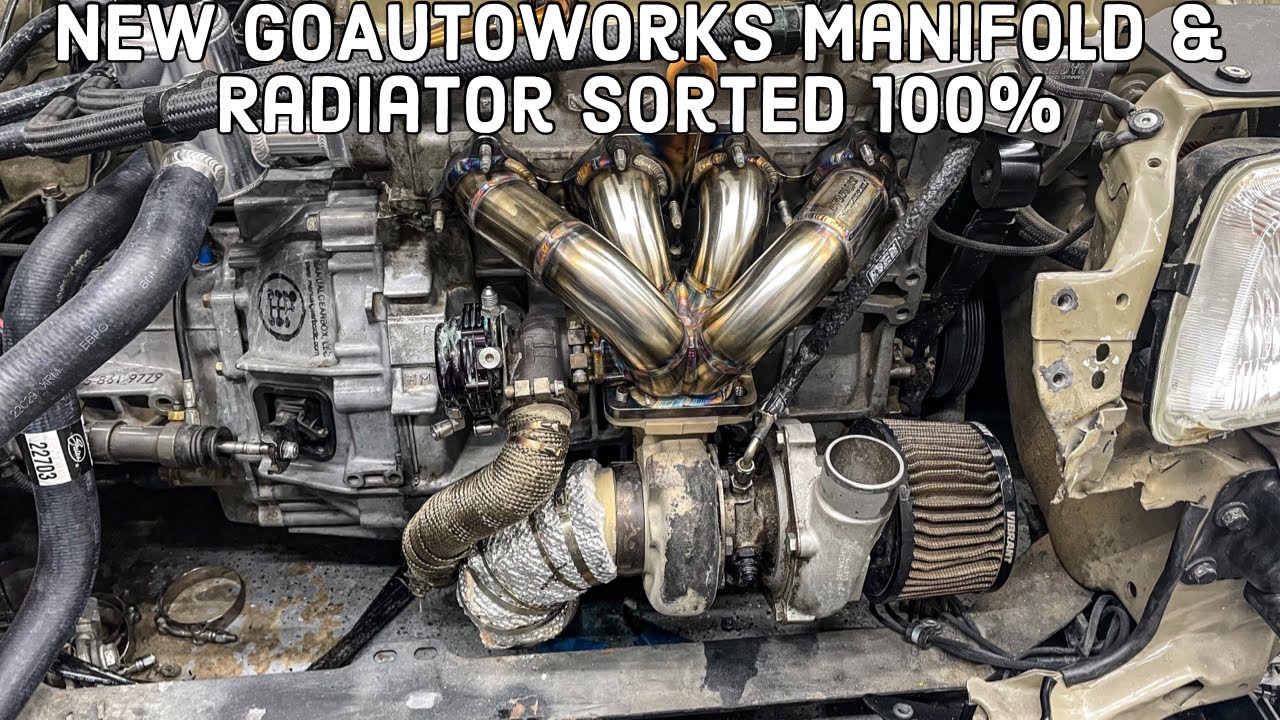 CRX Go-Autoworks Manifold & Scirocco Radiator