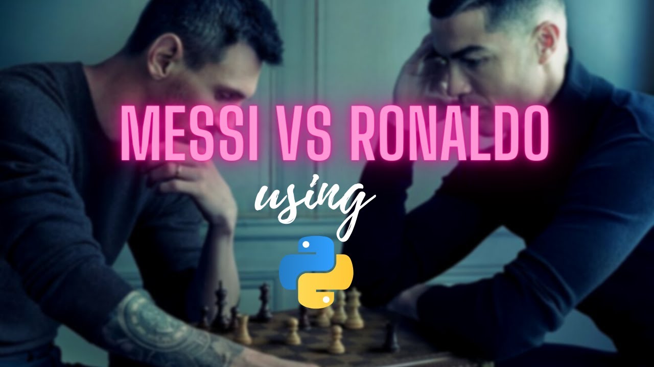Messi🇦🇷 vs Ronaldo🇵🇹 in Python | PySeek