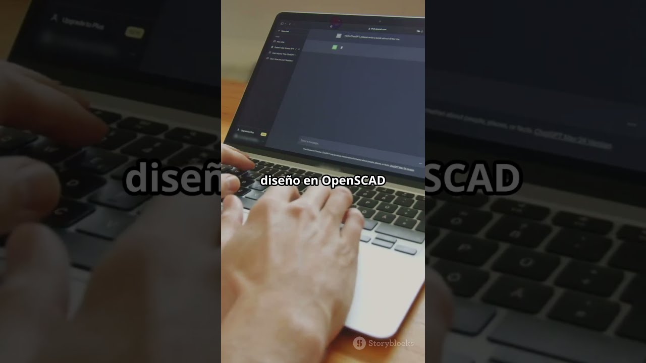 MODELOS  STL con ChatGPT para impresi&oacute;n 3D &iexcl;F&aacute;cil ! #tecnologia #ie3d #inteligenciaartificial