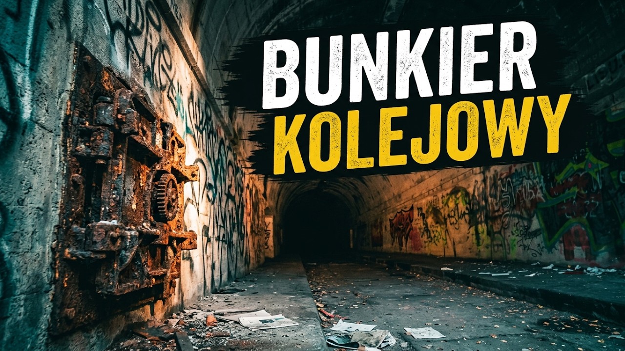 Bunkier kolejowy w Jeleniu | SCHRON | TAJEMNICZE miejsce | 4K