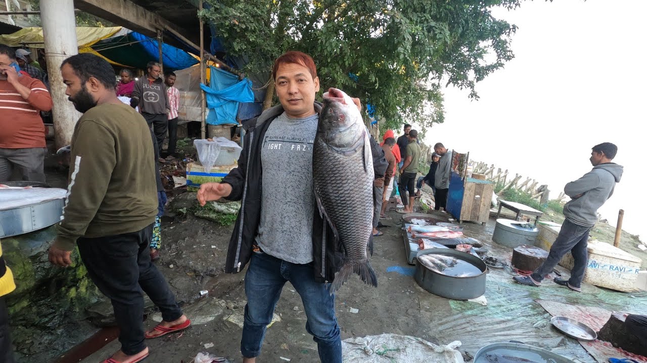 fish market exploring uzan bazar Guwahati