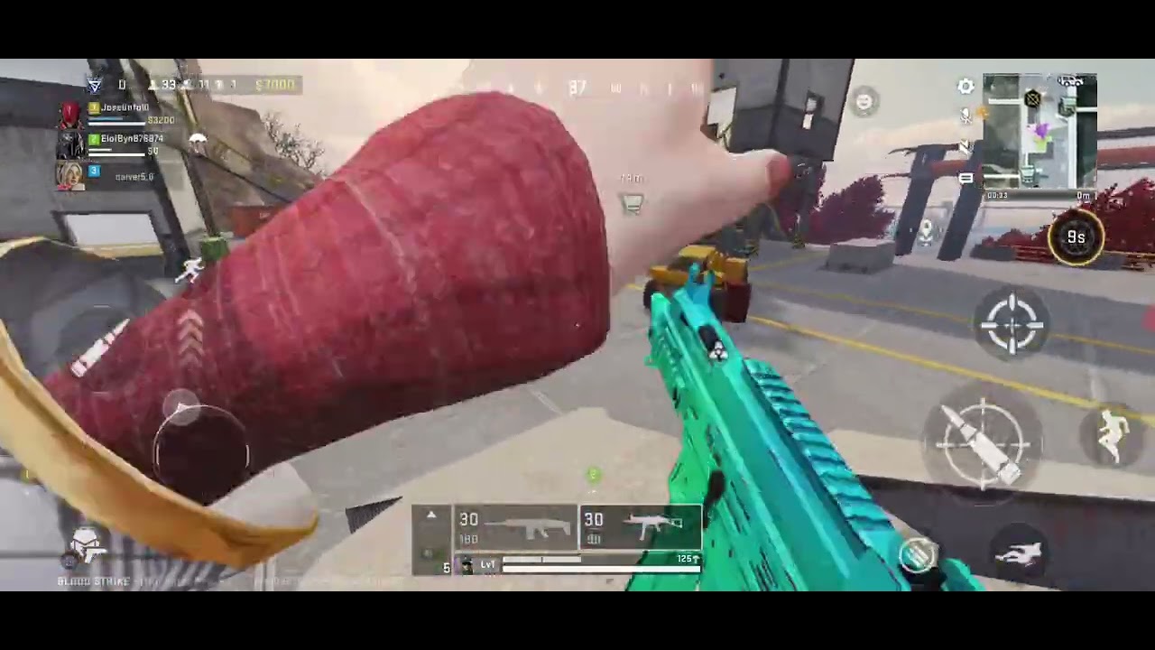 There's a some lag near the end of the match