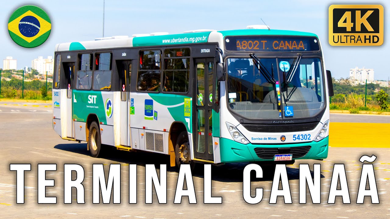 Terminal Canaã (Uberlândia/MG) - Movimentação de Ônibus #905
