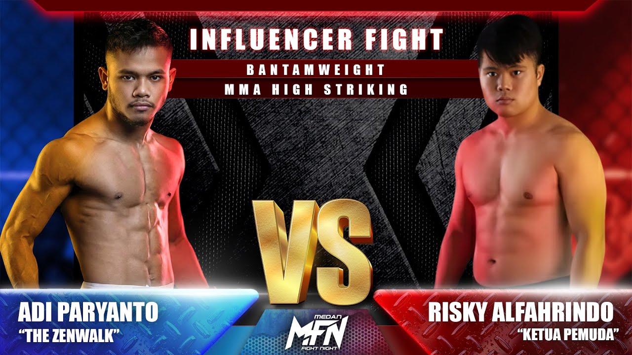 The Zenwalk Adi Paryanto VS Iky Ketua Pemuda | Medan Fight Night Hunters' Party Full Fight Replay