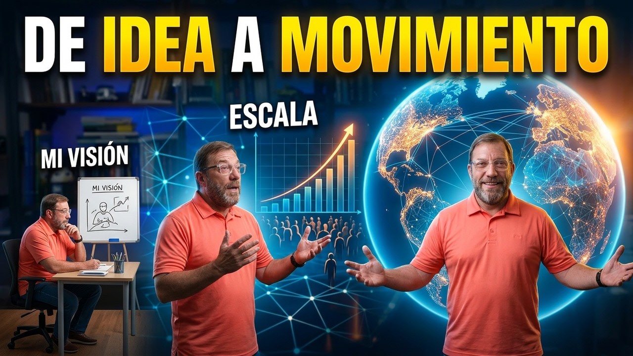 Cómo convertir una visión personal en movimiento global. La verdad de cómo nacen los movimientos.