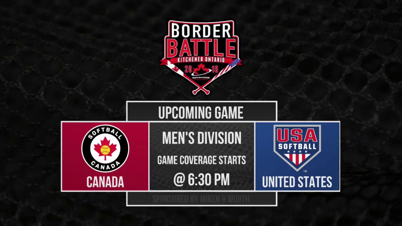 10th Annual Men's Border Battle: Canada vs USA