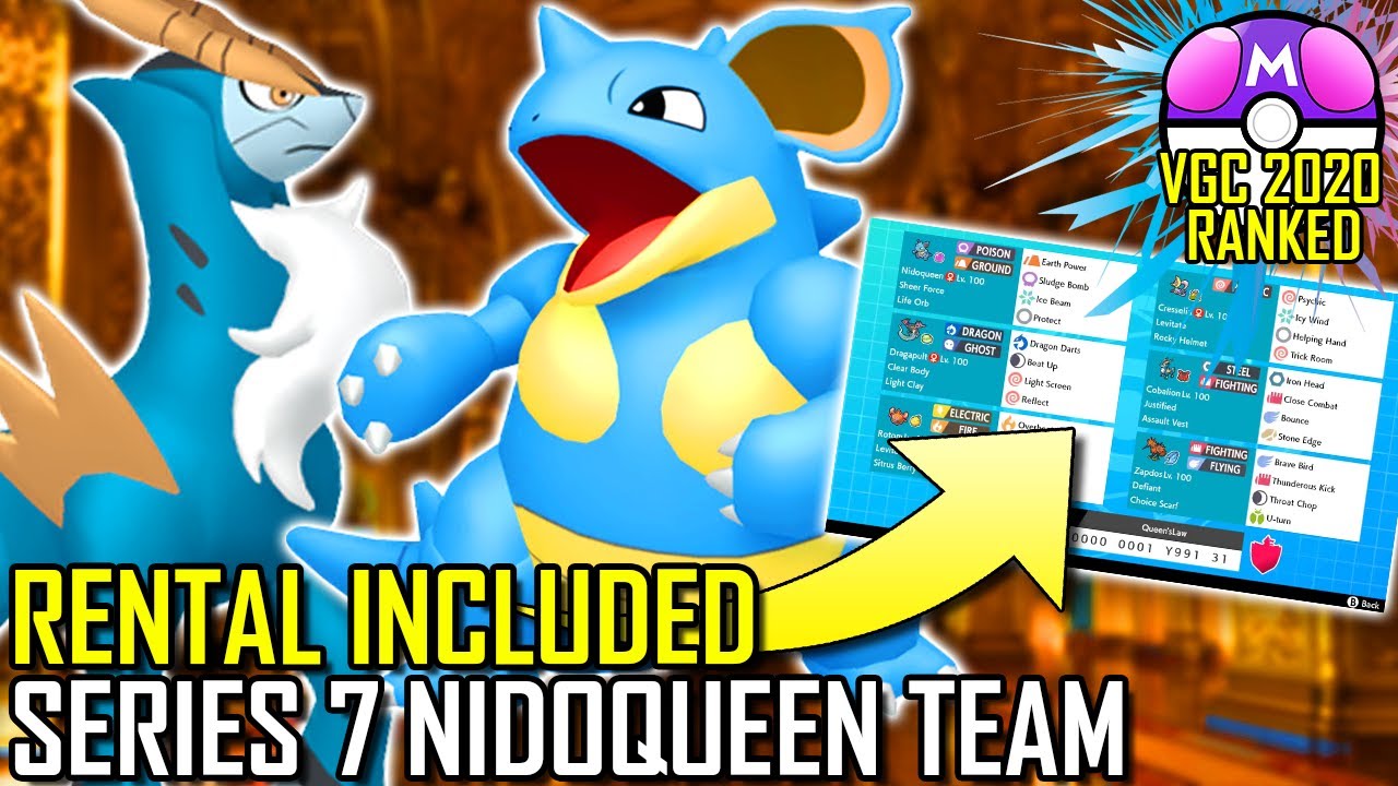 SERIES 7 NIDOQUEEN TEAM | VGC 2020 | Pok&eacute;mon Sword & Shield - Pok&eacute;sports