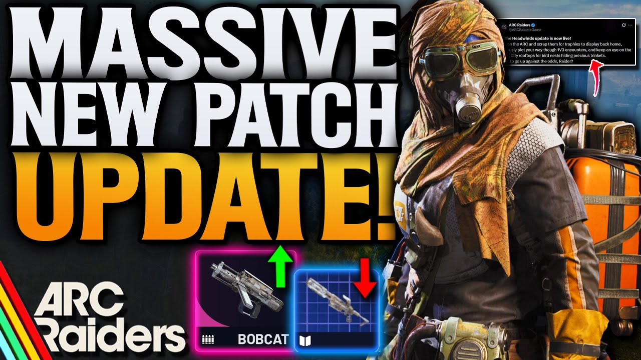 ARC Raiders MEGA PATCH UPDATE! HUGE Loot Increase! Blueprint Nerf!