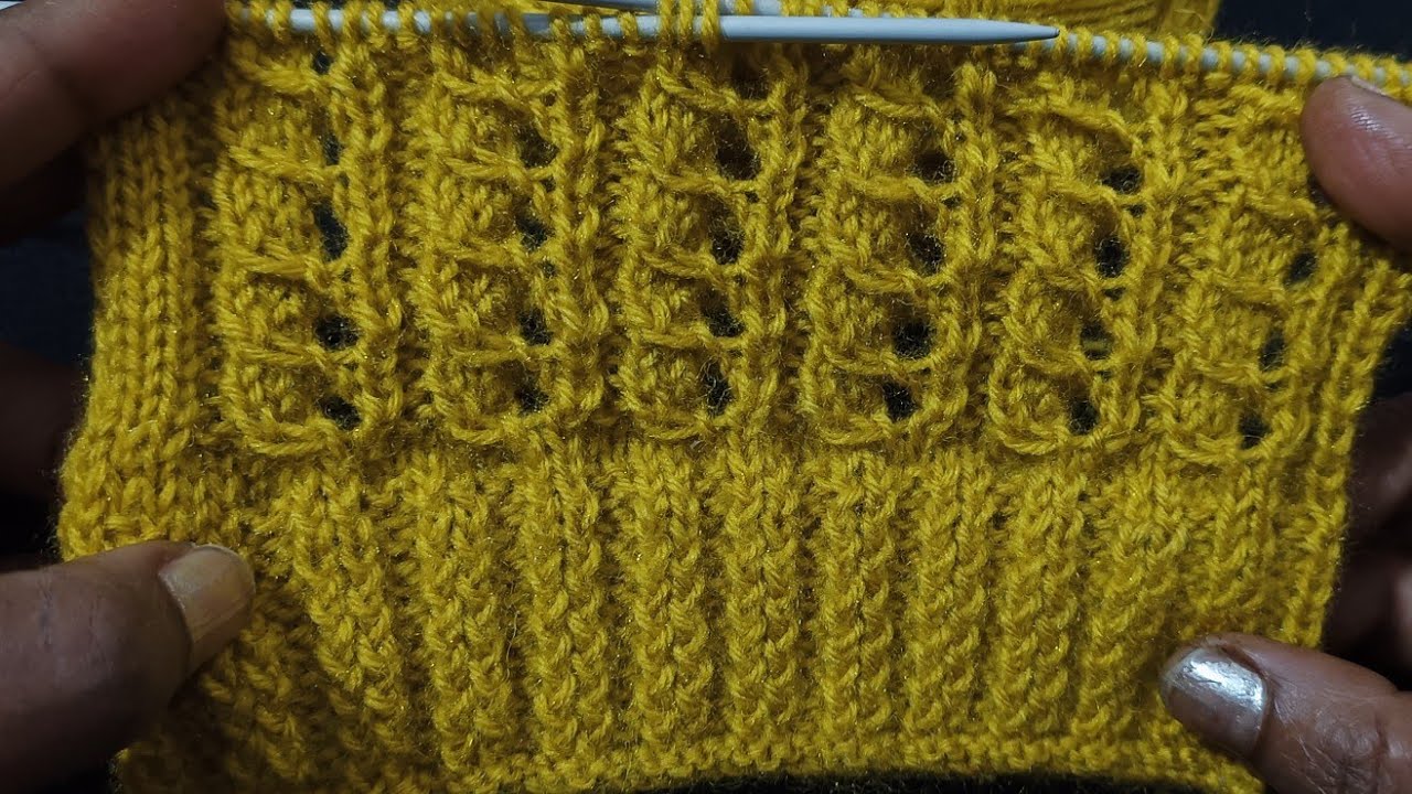 Beautiful Sweater Design l New 🧶 Knitting Pattern
