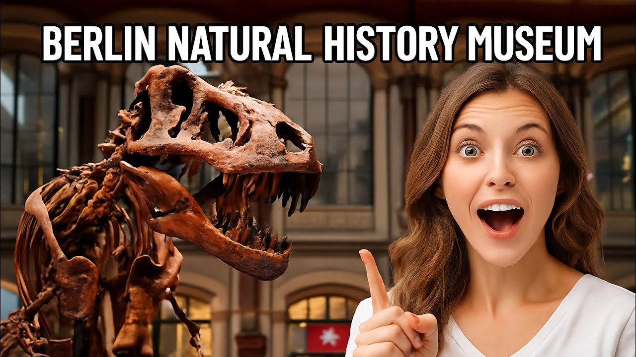 Inside Berlin’s Naturkundemuseum 🦕 | Dinosaur Hall, Minerals & Earth History | 4K Walk Tour
