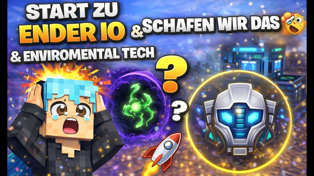E2E Skyblock Start zu Ender IO & Enviromental Tech – schaffen wir das?!  Folge14