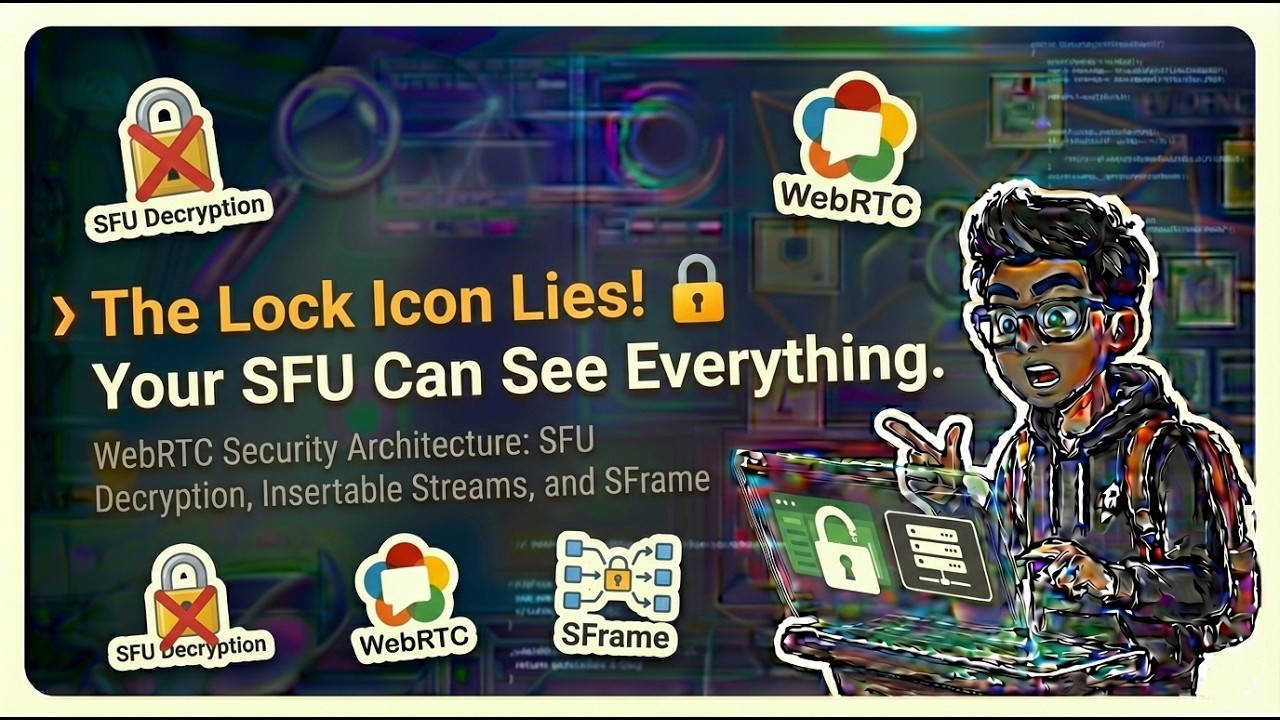 Why Your App is NOT End-to-End Encrypted 🔐 | WebRTC Security