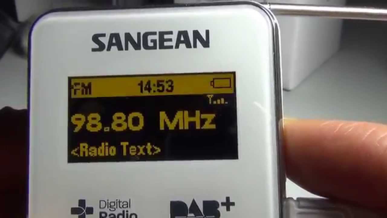 Sangean DPR-36 DAB+/FM-RDS/MP3/Micro SD Pocket Radio Receiver review