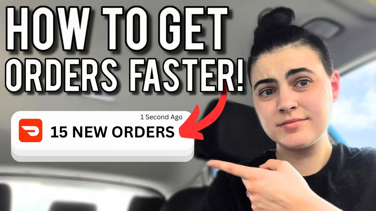 How To Get Doordash Orders FASTER (Reduce Wait Time On Doordash Tips/Tricks 2025)