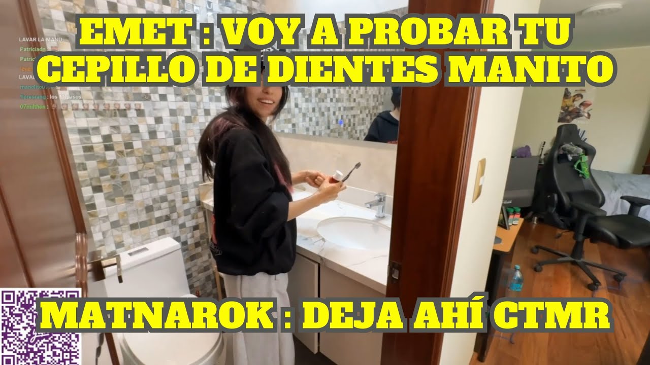EMET NO TIENE NADA EN SU BAÑO Y LE ROBA A MATNAROK