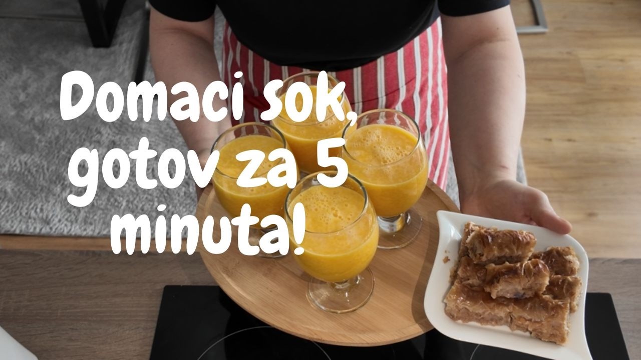 Iftar sa porodicom! Domaci sok za 5 minuta