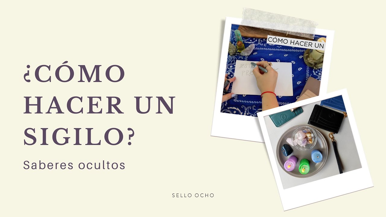 Cómo hacer un sigilo | Saberes Ocultos