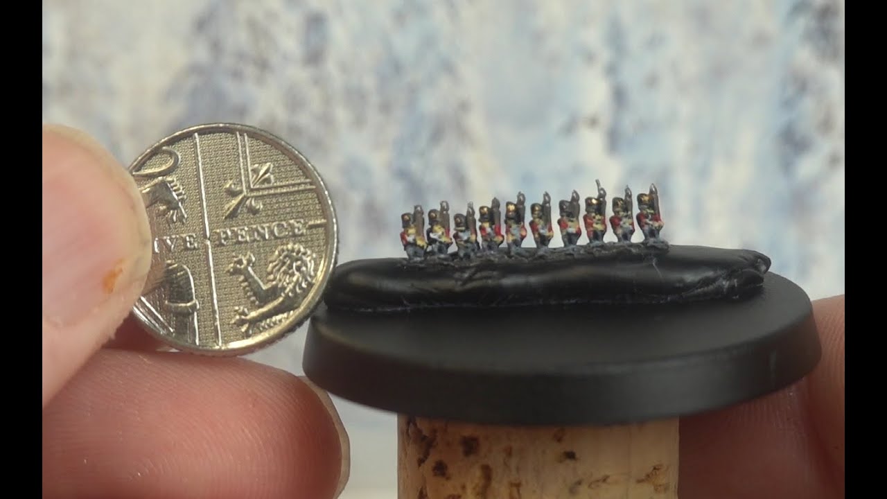 Lets Paint 3mm British Napoleonic line Waterloo campaign