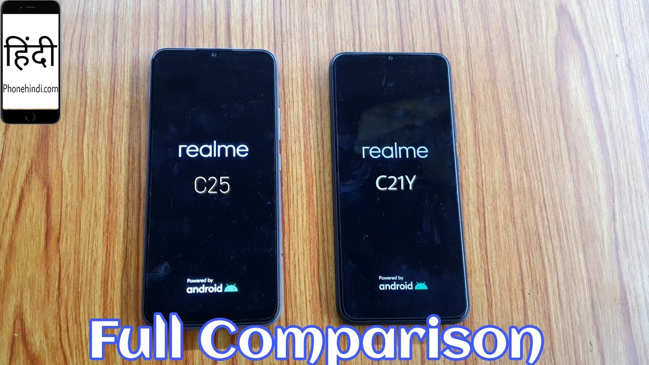 Realme C21Y vs Realme C25s Full Comparison, Design, Display, UI Features