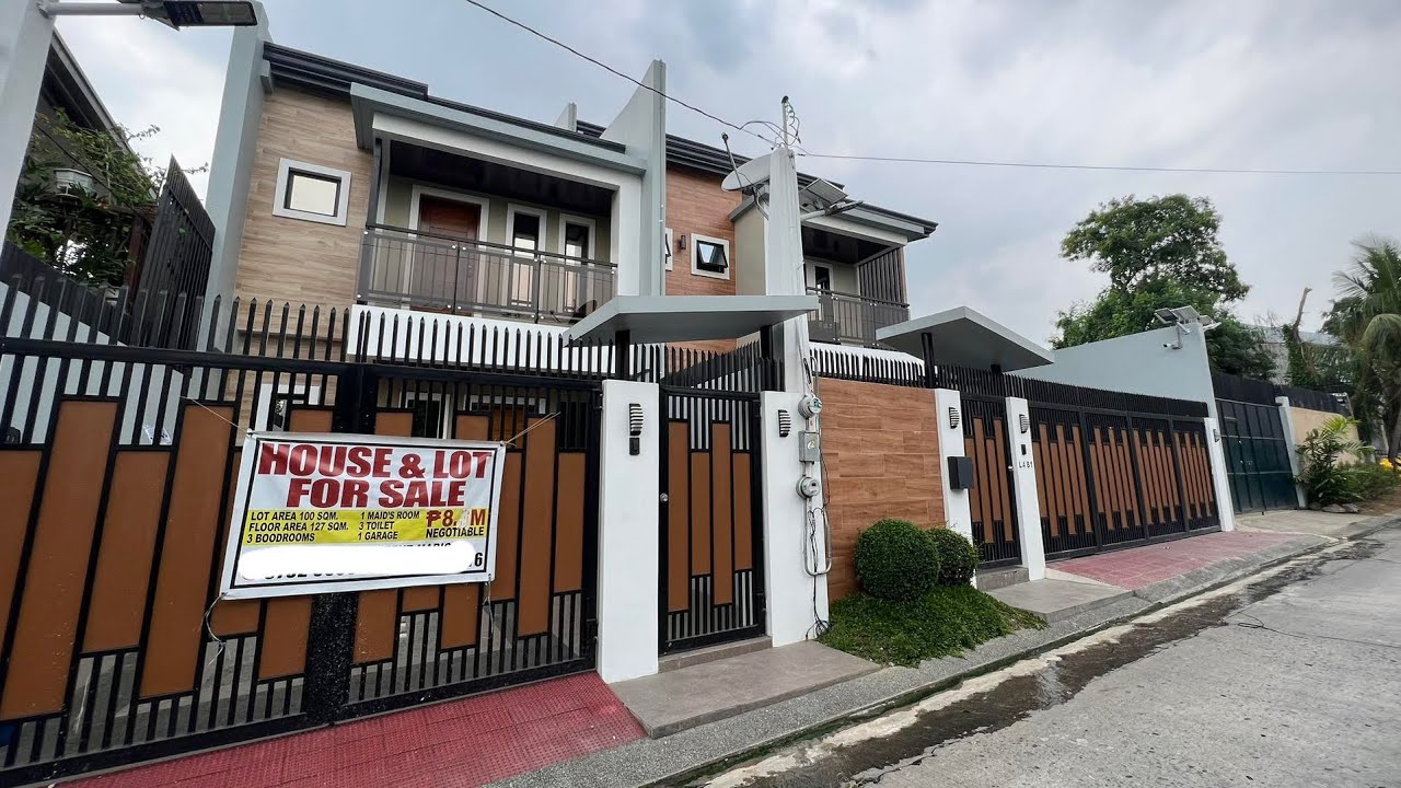 P8M || House and lot for sale in Mambugan Antipolo near SM masinag Flood Free