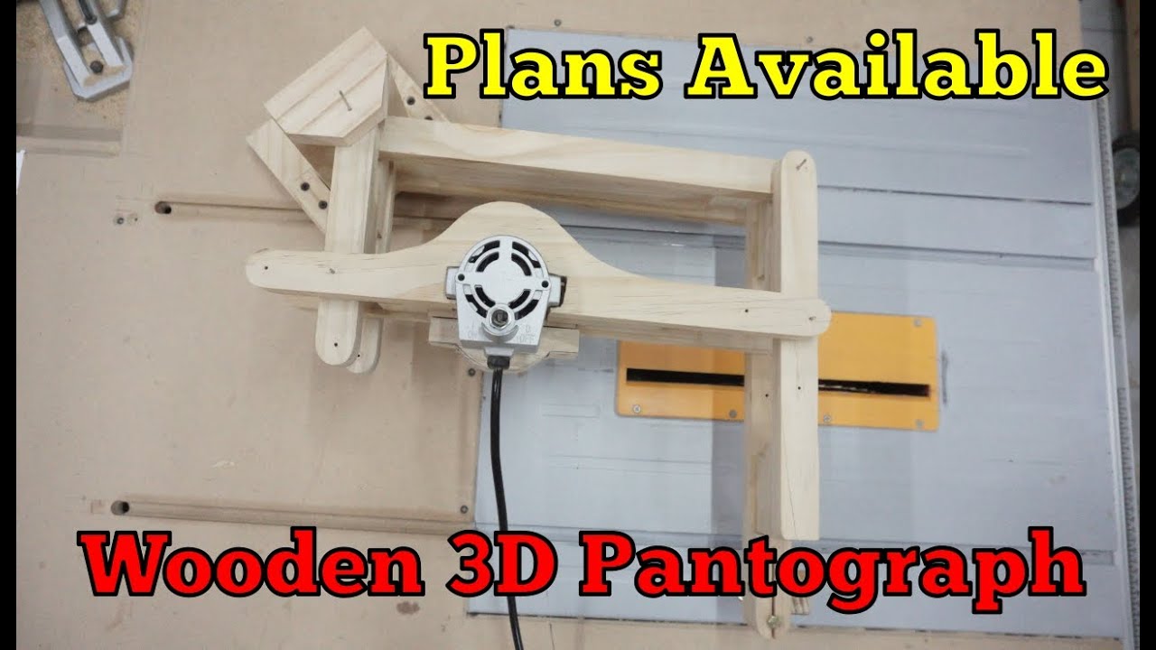 WOODEN 3D PANTOGRAPH