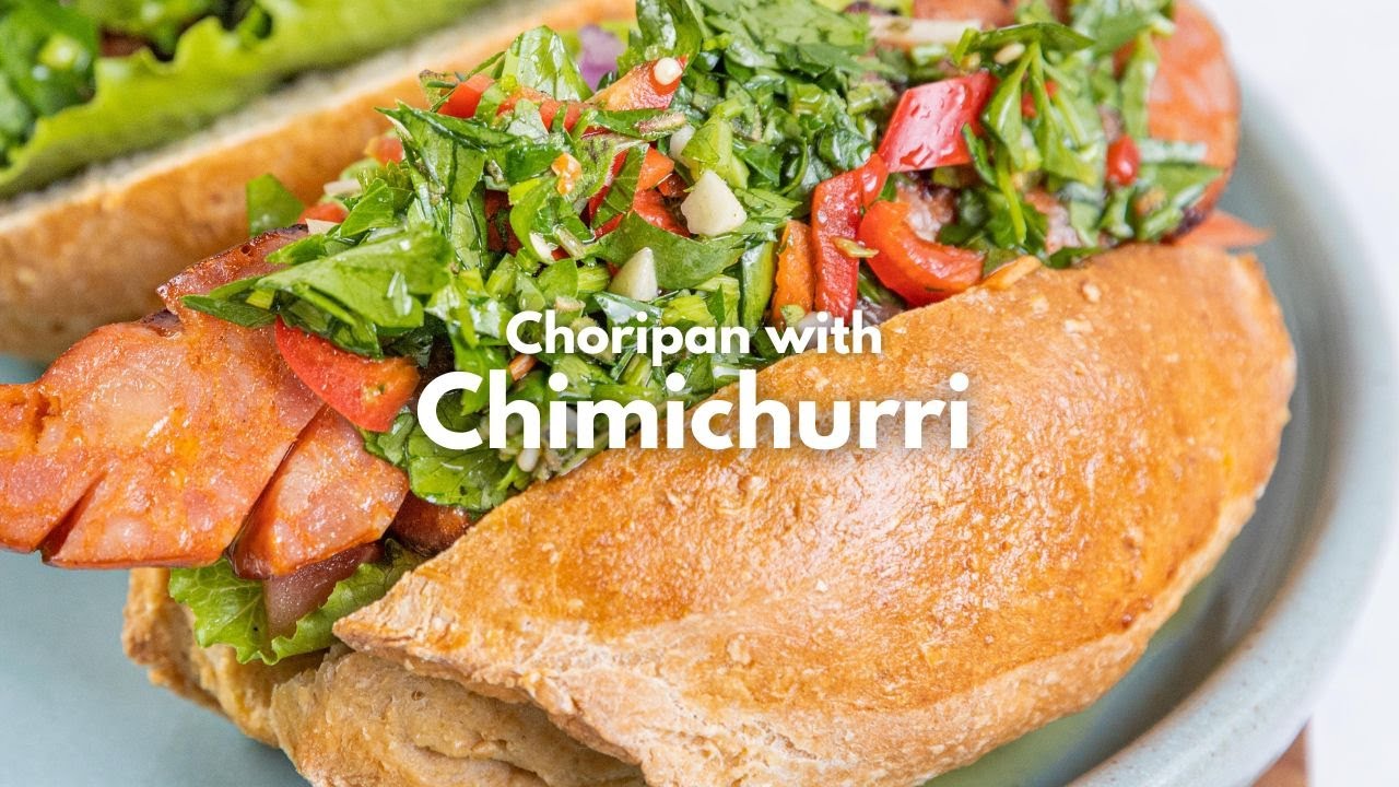 Choripan with Chimichurri | The Ultimate Argentine Street Food