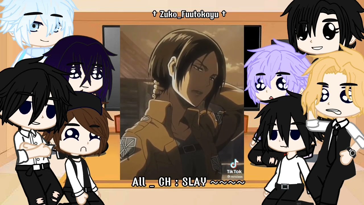 BL react to Attack on Titan [ Historira x Ymir ] † Zuko_Fuutokayu † #bl #manhwa #yuri #atackontitans