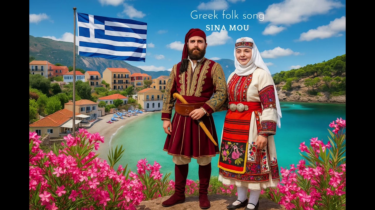 Greek folk song - Sina Mou