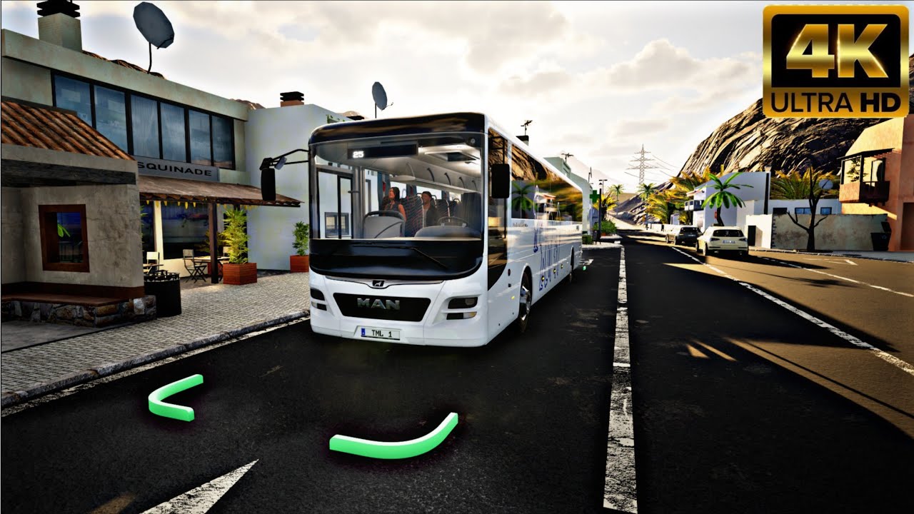 Tourist Bus Simulator PS5 Slim | Man Lion's InterCity | Gameplay