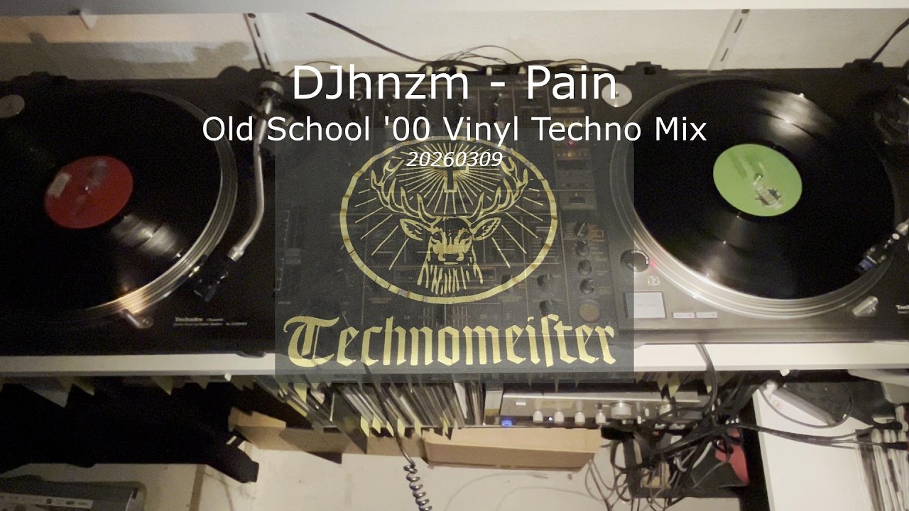 DJhnzm - Pain | Old School '00 Vinyl Techno Mix 202600309