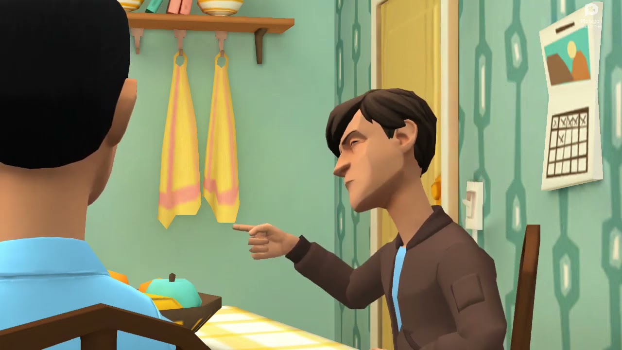 Classic Clifford Refuses To Eat Dinner/Gets In Trouble/Grounded