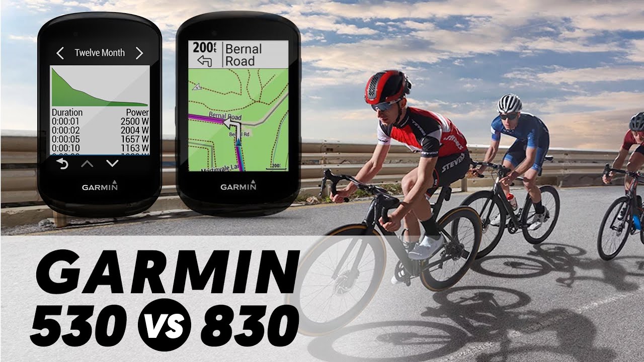 Garmin Edge 530 vs Garmin Edge 830