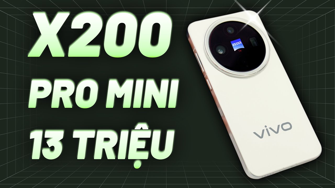 VIVO X200 Pro Mini Chỉ Còn 13 Triệu - Thích Điện Thoại Nhỏ Gọn Múc Ngay Em Này Không Cần Phải Nghĩ!