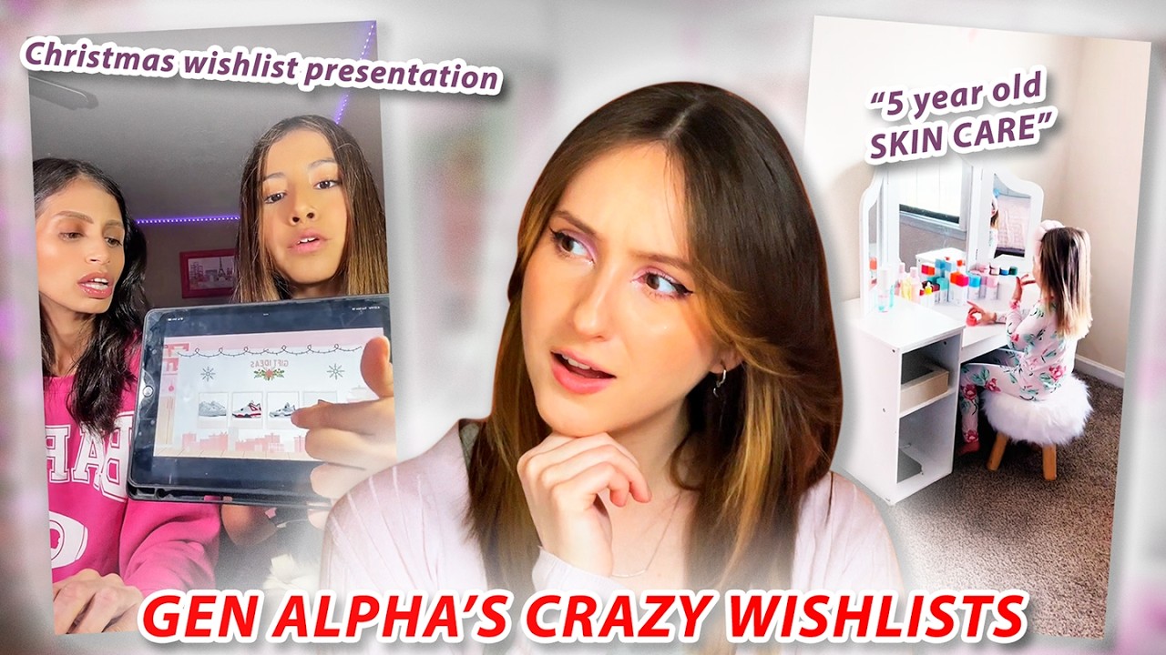 Gen Alpha DEMAND More And More | iPad Kids Unrealistic Christmas Wishlists