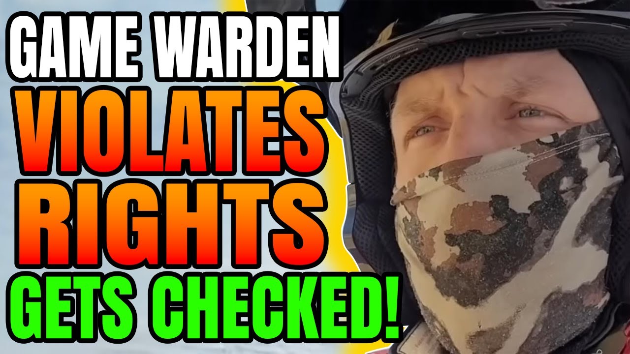 Rights Violating Game Warden Gets CHECKED by Fisherman!